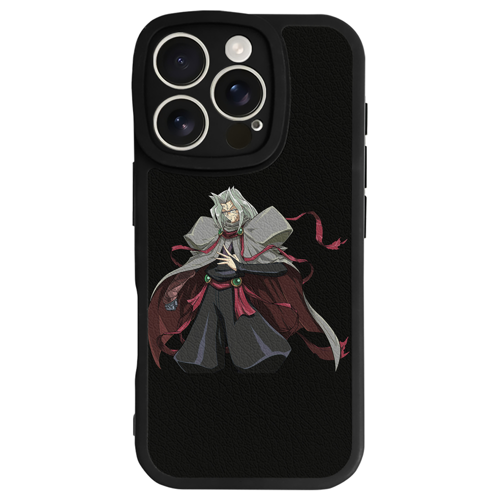 （画像用） 遊☆戯☆王 Yu-Gi-Oh! 【iPhone 16シリーズ対応】シリコンスマホケース（レザー調） 材質：シリコン